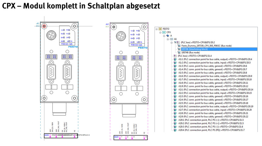 2,000 Festo devices macros developed for EPLAN users